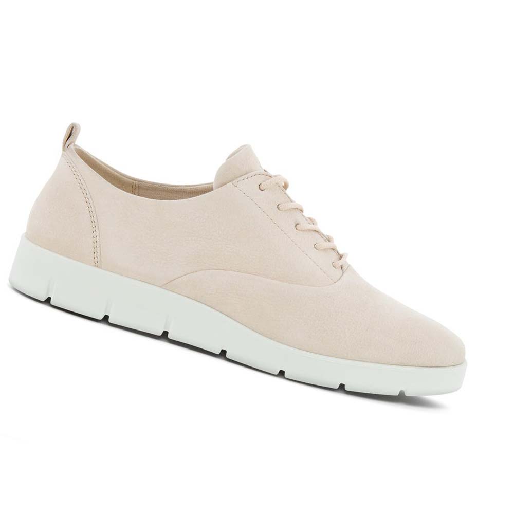 Ecco Bella Laced Fritidssko Dame Beige | NO 58UZG